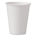 Labor Day Sale! Save $30 off $199! | SOLO U508N-02050 8 oz. Uncoated Hot Drink Paper Cups - White (1000/Carton) image number 3