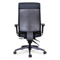  | Alera ALEHPM4101 Wrigley Series 275 lbs. Capacity High Performance High-Back Multifunction Task Chair - Black image number 3