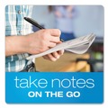 Office Jansan | TOPS 8030 4 in. x 8 in. 70 Sheets Reporter's Notebook - Wide/Legal Rule, White Cover (12/Pack) image number 5
