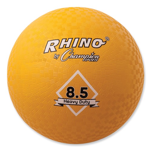 Toys | Champion Sports PG85HD 8.5 in. Diameter Heavy Duty Playground Ball - Yellow image number 0