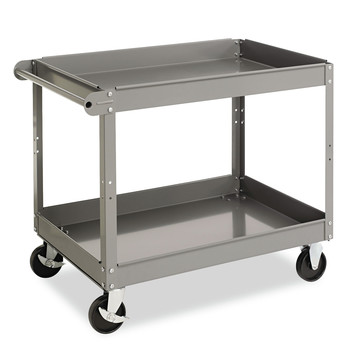 PRODUCTS | Tennsco SC-2436 Two-Shelf Metal Cart, 24w X 36d X 32h, Gray