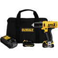 Drill Drivers | Factory Reconditioned Dewalt DCD710S2R 12V MAX Brushed Lithium-Ion Keyless Chuck 3/8 in. Cordless Drill Driver Kit (1.5 Ah) image number 0