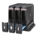 Cutlery | Dixie SSW3D85 SmartStock 12.44 in. x 11.17 in. x 10.5 in. Wrapped Cutlery Dispenser - Black (1/Carton) image number 1
