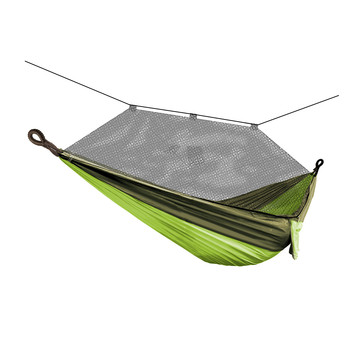 OUTDOOR LIVING | Bliss Hammock BH-406XL-N 350 lbs. Capacity 60 in. Extra Wide To Go Camping Hammock with Mosquito Net - Assorted Colors