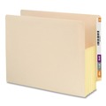 Office Jansan | Smead 75174 5-1/4 in. Expansion End Tab File Pockets with Tyvek - Letter, Manila (10/Box) image number 1