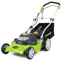  | Greenworks 25022 12 Amp 20 in. 3-in-1 Electric Lawn Mower image number 1