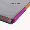 Office & Office Supplies | Smead 89206 24 Letter-Size Sleeves Poly Project Organizer - Gray with Bright Pockets image number 3
