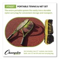 Toys | Champion Sports PTNSET Tennis Net Set with 2-Rackets and 2-Tennis Balls (1-Set) image number 2