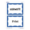 Office Jansan | Avery 05144 3.38 in. x 2.33 in. Printable Adhesive Name Badges - Blue Border (100/Pack) image number 3