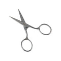 Scissors | Klein Tools G404LR 4 in. Standard Embroidery Scissors with Large Ring image number 2