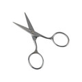 Scissors | Klein Tools G404LR 4 in. Embroidery Scissor with Large Ring image number 2