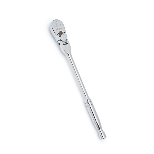 Ratchets | GearWrench 81215P 3/8 in. Drive, Full Polish Flex Teardrop Ratchet image number 0