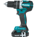 Hammer Drills | Factory Reconditioned Makita XPH12R-R 18V LXT Compact Brushless Lithium-Ion 1/2 in. Cordless Hammer Drill Kit with 2 Batteries (2 Ah) image number 2