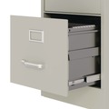 Office Filing Cabinets & Shelves | Alera 26135 15 in. x 25 in. x 28.38 in. Letter-Size 2-Drawer Economy Vertical File - Light Gray image number 4