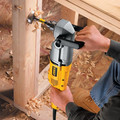 Drill Drivers | Dewalt DW124K 11.5 Amp 300/1200 RPM 1/2 in. Corded Stud and Joist Drill Kit image number 2