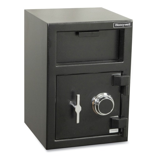 Safes | Honeywell 5911 14 x 14.2 x 20 Steel Depository Safe with Combo Lock - Black image number 0