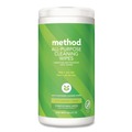 Cleaning & Janitorial Supplies | Method 338525 1 Ply All Purpose Cleaning Wipes - White Lime and Sea Salt (6/Carton) image number 1