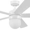 Ceiling Fans | Prominence Home 51865-45 52 in. Remote Control Modern Indoor LED Ceiling Fan with Light - White image number 3