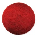 Labor Day Sale! Save $30 off $199! | SC Johnson 311183 EZ CARE 17 in. Heavy-Duty Scrub Pad - Red/Gray (5/Carton) image number 0
