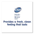 Cleaning & Janitorial Supplies | Dial Professional 03986 1 gal. Hair and Body Wash - Neutral Scent (4/Carton) image number 4