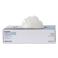 Disposable Gloves | Boardwalk BWK361SBX 3.6 mil 9.5 in. Long Powder-Free Exam Vinyl Gloves - Small, Clear (100/Box) image number 2