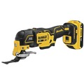 Combo Kits | Dewalt DCK202P1 20V MAX XR Brushless Lithium-Ion Cordless 5 in. Random Orbital Sander and 3-Speed Oscillating Multi-Tool Combo Kit (5 Ah) image number 2