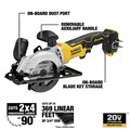 Circular Saws | Dewalt DCS571B 20V MAX ATOMIC Brushless Lithium-Ion 4-1/2 in. Cordless Circular Saw (Tool Only) image number 6