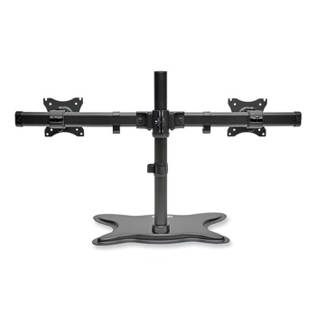 Tripp Lite 31.69 in. x 10 in. x 18.11 in. Dual Desktop Monitor Stand for 13 in. to 27 in. Monitors - Black