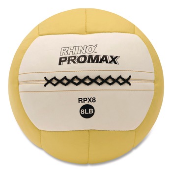 Champion Sports RPX8 Rhino Promax 8 lbs. Medicine Ball - Yellow
