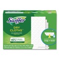 Cleaning Cloths | Swiffer 81216 10.4 in. x 8 in. Dry Refill Cloths - White (156/Carton) image number 1