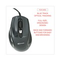  | Innovera IVR61014 USB 2.0 Right Hand Use Full-Size Wired Optical Mouse - Black image number 8