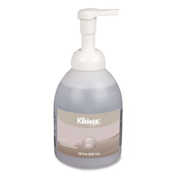 Kleenex 18 oz. Pump Bottle Alcohol-Free Foam Hand Sanitizer - Fragrance-Free