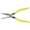 Pliers | Klein Tools D203-8N 8 in. Needle Nose Side Cutter Pliers with Stripping image number 6