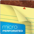 Office Jansan | TOPS 7572 The Legal Pad 8.5 in. x 14 in. Ruled Perforated Pads - Wide/Legal, Canary Yellow (1-Dozen) image number 5