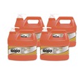 Cleaning & Janitorial Supplies | GOJO Industries 0945-04 Natural Orange 1 gal. Smooth Hand Cleaner - Citrus Scent (4/Carton) image number 0
