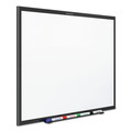 White Boards | Quartet SM531B Classic Series Nano-Clean Dry Erase Board, 24 X 18, Black Aluminum Frame image number 2
