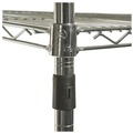  | Alera ALESW503618SR NSF Certified Industrial 36 in. x 18 in. x 72 in. 4-Shelf Wire Shelving Kit - Silver image number 7