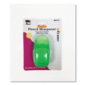 Office Jansan | Charles Leonard 80735 1 in. x 0.75 in. One-Hole Pencil Sharpener/Eraser Combo - Randomly Assorted Colors image number 1