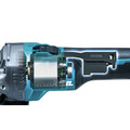 Makita GAG04M1 40V Max XGT Brushless Lithium-Ion 4-1/2 in./5 in. Cordless Angle Grinder Kit with Electric Brake and AWS (4 Ah) image number 2