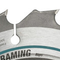 Circular Saw Accessories | Makita T-01395 6-1/2 in. 16T Carbide-Tipped General Contractor Saw Blade image number 2
