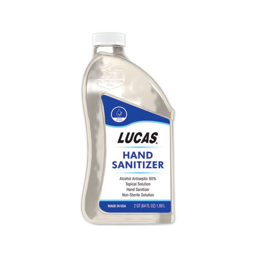 Hand Sanitizers | GN1 11175 0.5 Gallon Unscented Liquid Hand Sanitizer - Clear (6/Carton) image number 0
