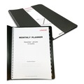 Calendars & Planners | Universal 71001 11 in. x 8 in. 14-Month (Dec 2025-Jan 2027) Monthly Planner - Black Cover image number 1