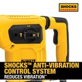 Clearance Center | Dewalt D25481K 10.5 Amp 6.1 Joules 1-9/16 in. SDS-Max Corded Combination Hammer image number 6