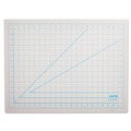 Office Jansan | X-ACTO X7762 18 in. x 24 in. Size 1 in. Grid Nonslip Bottom Self-Healing Cutting Mat - Gray image number 1