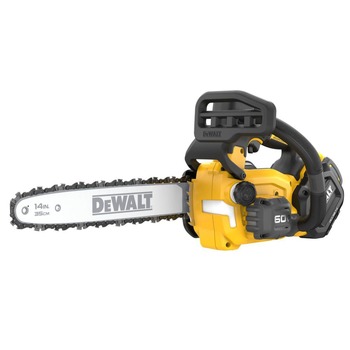 Dewalt 60V MAX Top Handle Lithium-Ion 14 in. Cordless Chainsaw Kit with 2 Batteries (9 Ah)