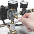 Portable Air Compressors | Quipall 8-2 2 HP 8 Gallon Oil Free Hotdog Air Compressor image number 3