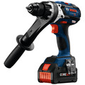 Hammer Drills | Bosch HDH183-B24 18V Lithium-Ion EC Brushless Brute Tough 1/2 in. Cordless Hammer Drill Driver Kit (6.3 Ah) image number 2