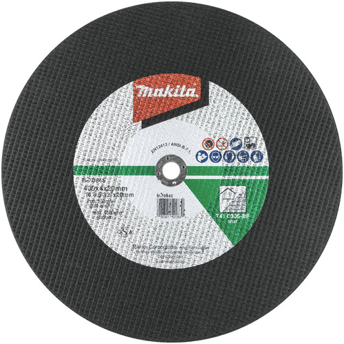 Grinding Wheels | Makita 966-161-022 16 in. x 20 mm x 5/32 in. Masonry Abrasive Cut-Off Wheel image number 0