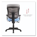 Office Chairs | Alera ALEEL42BME70B 17.9 in. to 21.8 in. Seat Height Elusion Series Mesh Mid-Back Swivel/Tilt Chair Supports Up to 275 lbs. - Light Blue image number 4