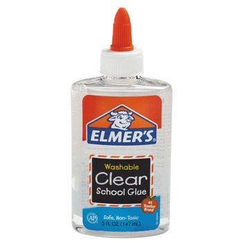 Elmer's 5 oz. Washable School Glue - Dries Clear